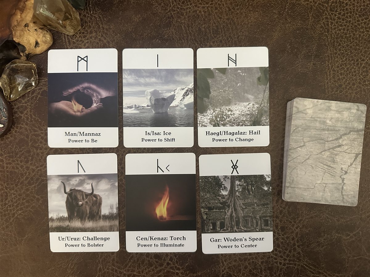 The Northumbrian Rune deck.